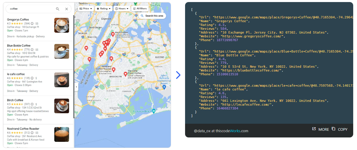 Скрапинг пример